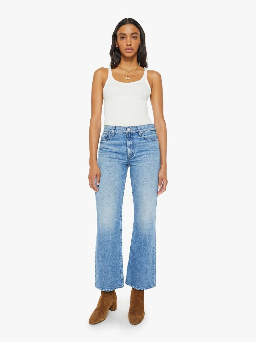 MOTHER The Bookie Flood Dean's List Jeans Size 28 NWT